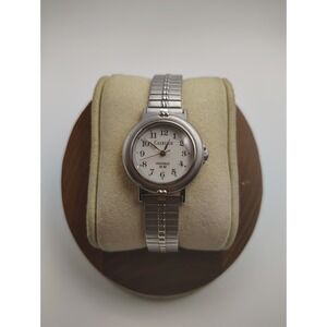 Vintage Carriage by Timex INDIGLO‎ Women's Quartz Watch Stainless Steel